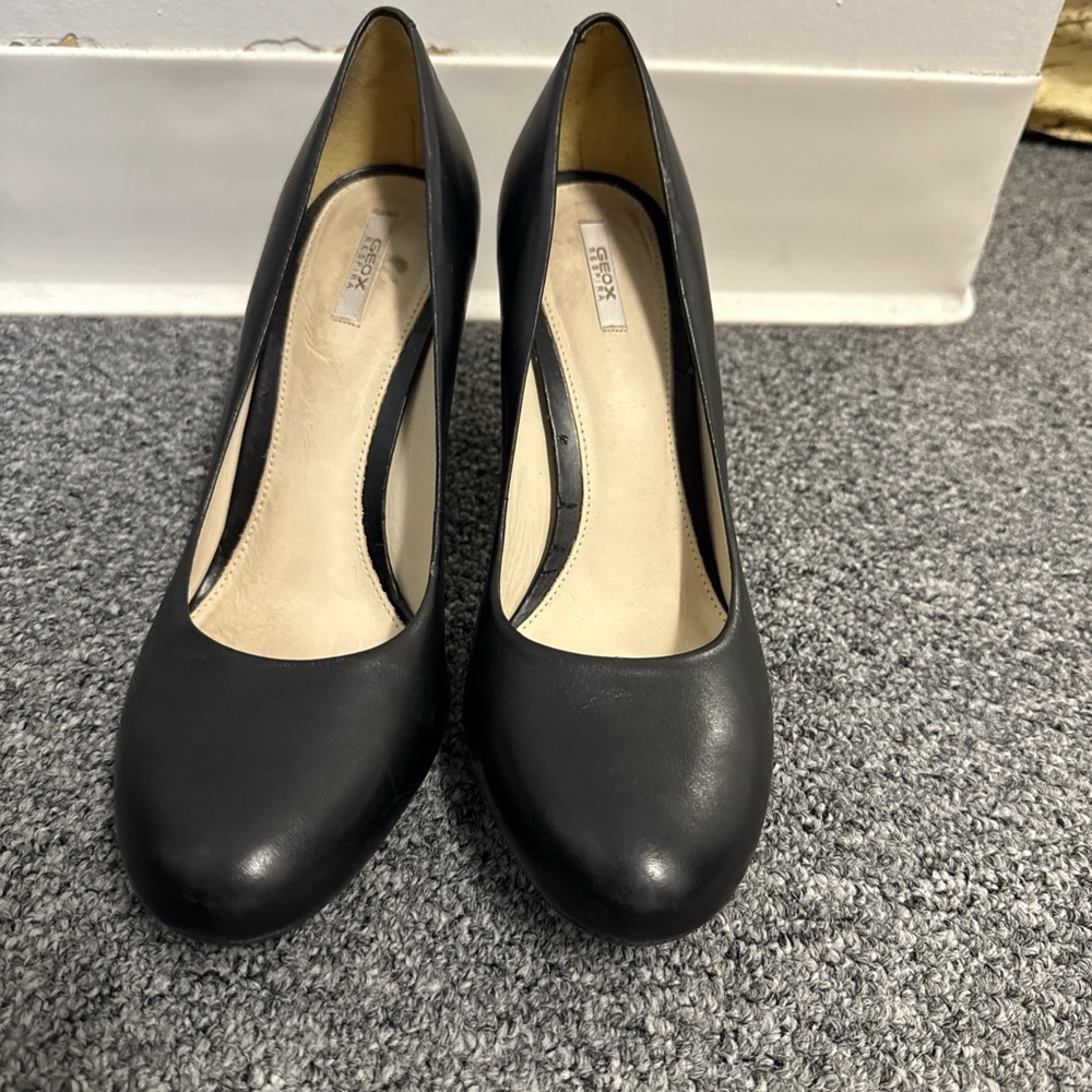 Geox Black Women's Heels